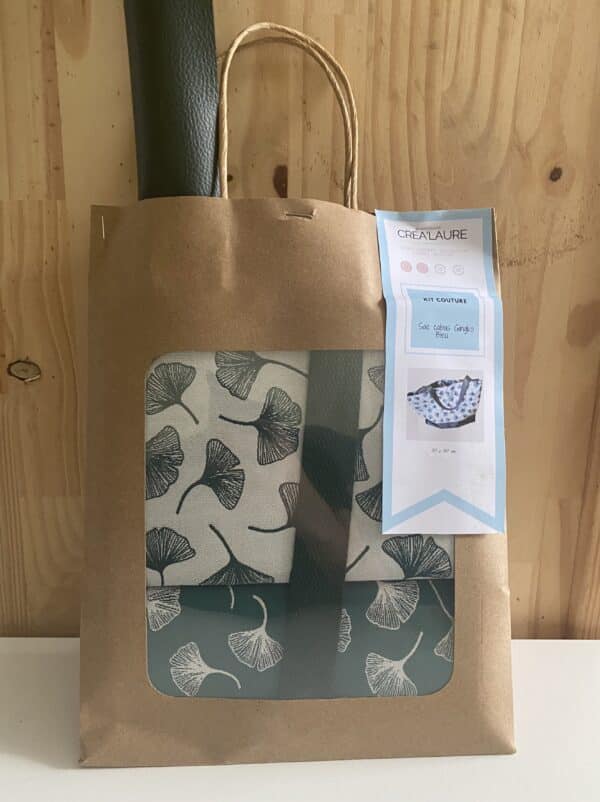 Kit sac gingko vert