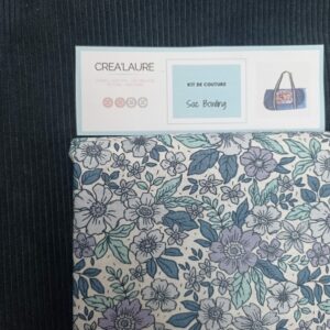 Kit Sac Bowling Velours Marine