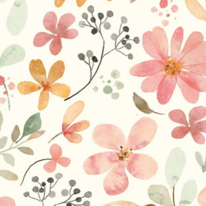 Fleurs aquarelle