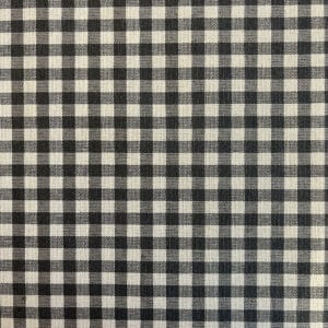 Coton vichy gris