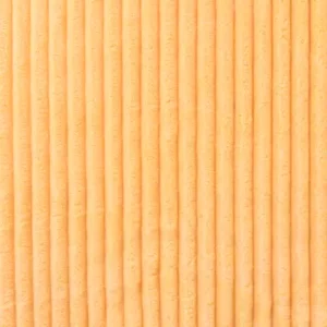 Minky Côtelé Jaune doux