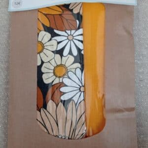 Sac à tarte fleurs jaunes