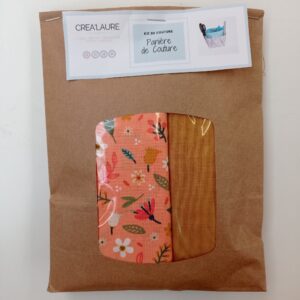 Panière de couture fleuri