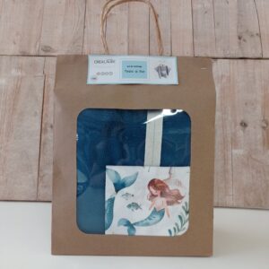 Kit poncho de bain sirène