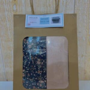 Trousse de toilette motif fleurs