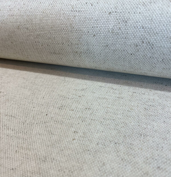 Coton enduit effet lin