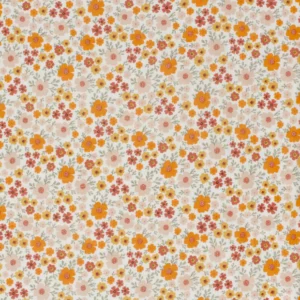 Double gaze fleurs