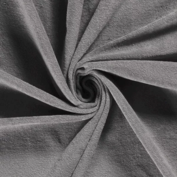 Tissu éponge - Gris