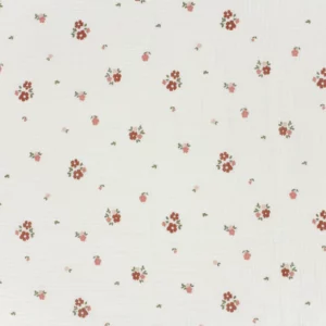 Double gaze fleurs