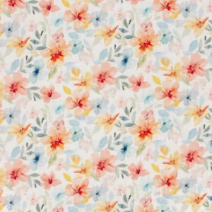 Double gaze fleurs