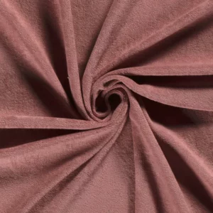 Tissu éponge - vieux rose