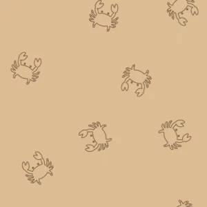 Tissu éponge - Crabes