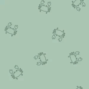 Tissu éponge - Crabes