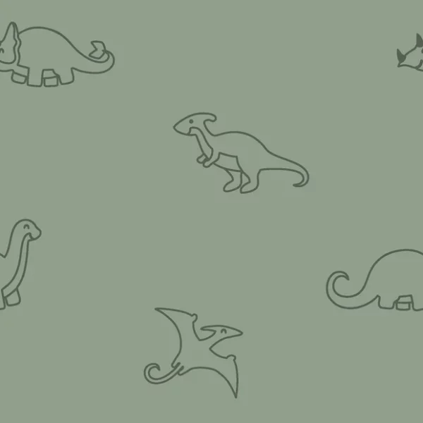 Tissu éponge -Dinosaures