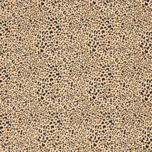 Popeline de viscose léopard