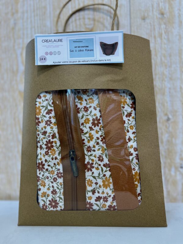 Sac cabas Romane Fleuri