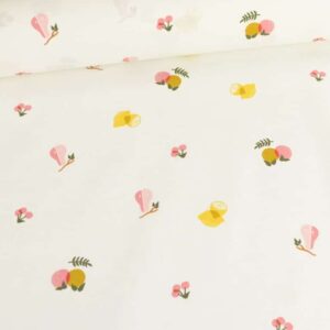 Coton enduit fruits d'été