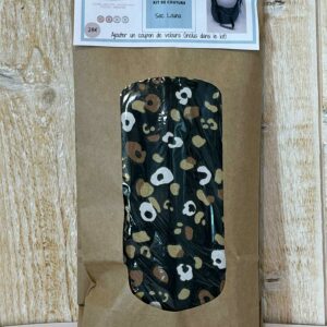 Kit Sac Louna léopard noir