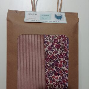 Kit Sac Louna fleurs roses