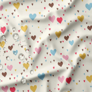 Imperméable Imprimé TIAMO Rose / Bleu