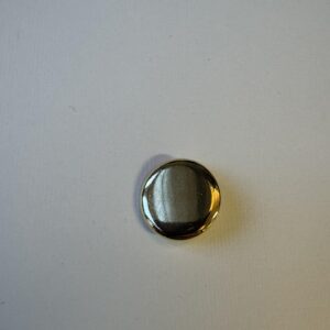 Bouton dorée plat 20mm