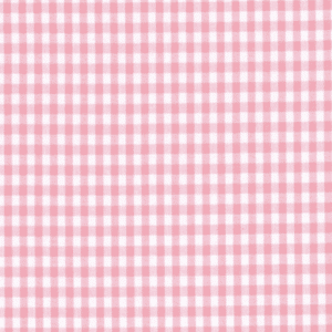 Tissu vichy petit rose