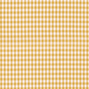 Tissu vichy petit ocre