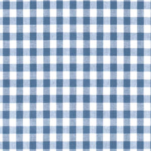 Tissu vichy moyen indigo