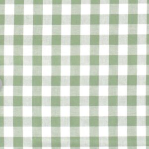 Tissu vichy grand vert