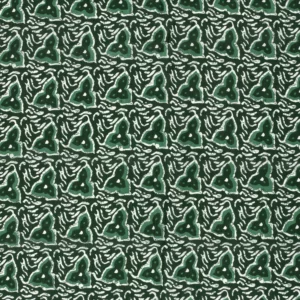 Tissu abstrait vert
