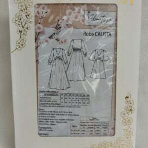 patron robe calista femme