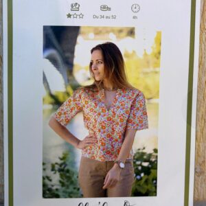 patron blouse leoline femme