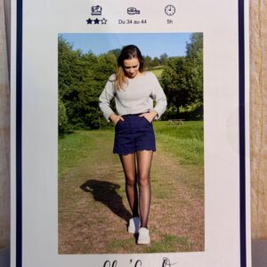 patron short lio femme