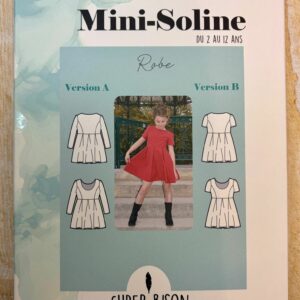 patron robe mini soline enfant