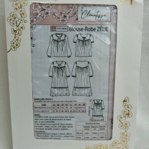 patron blouse robe zelie