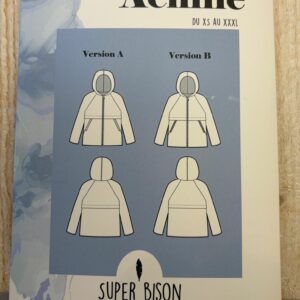 patron parka mixte achille