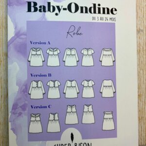 patron robe baby ondine bebe