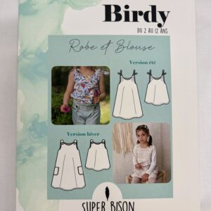 patron robe blouse birdy