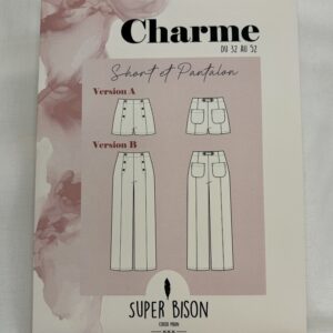 patron short pantalon charme