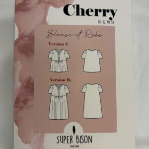 patron blouse robe cherry