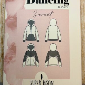 patron sweat zippe capuche dancing femme