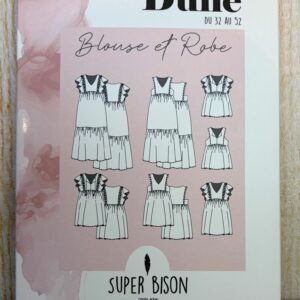 patron robe blouse dune femme