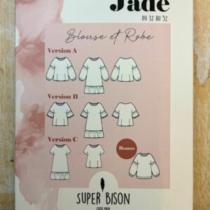 patron blouse robe jade femme