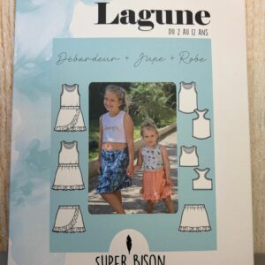 patron robe jupe debardeur lagune enfant