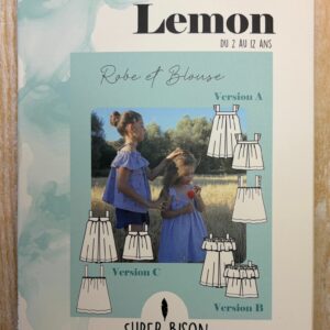 patron robe blouse lemon enfant