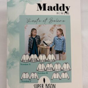 patron veste bolero maddy