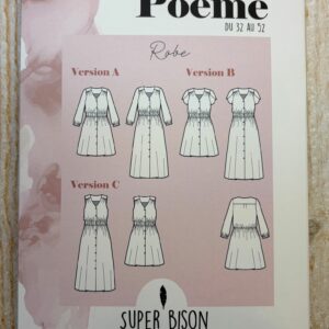 patron robe poeme femme