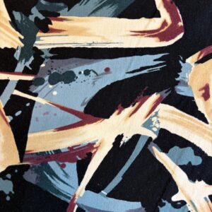 Jersey motif peinture abstraite