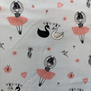 Jersey ballerines et cygnes