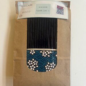 Kit Pochette à livre S fleurs